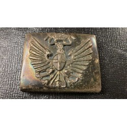 Italian Royal Army Officer's metal buckle, World War I