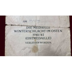 Winterschlacht Im Hosten OSTMEDAILLE