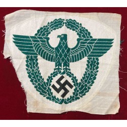 WWII German Polizei  Sport Shirt Eagle very good conditions