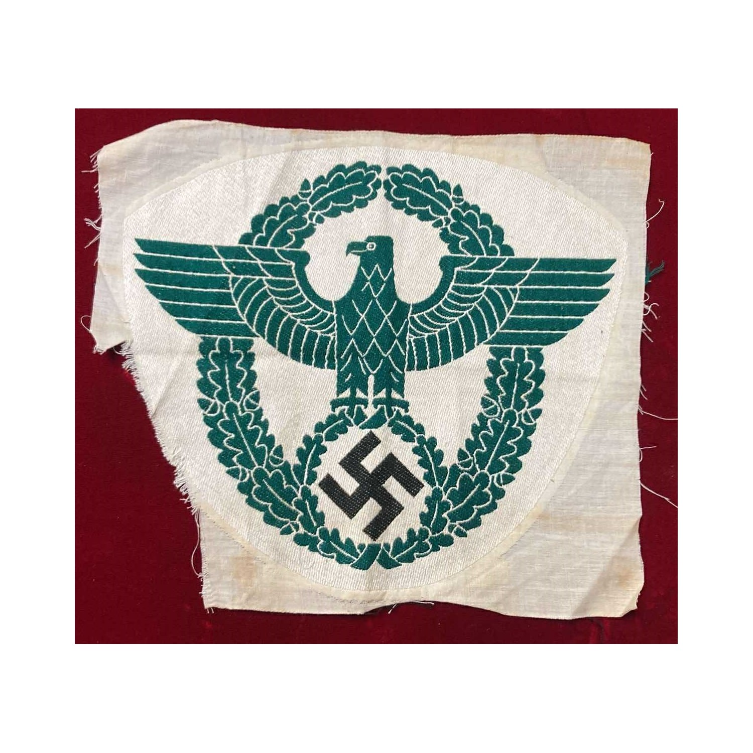 WWII German Polizei  Sport Shirt Eagle very good conditions