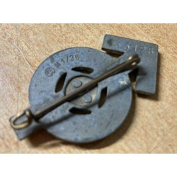 Hitlerjugend-Leistungsabzeichen 1934 silber M1/36