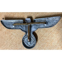 Beautiful aluminum eagle for headdress, kepi, National Socialist political organizations SA/NSDAP