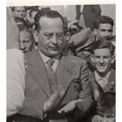 Foto scattata in Albania funzionario del Partito Fascista Albanese in uniforme