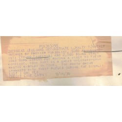 Agency photo from 1936 of a group of Avanguardists abroad