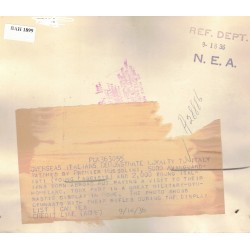 Agenturfoto von 1936 einer Gruppe von Avantgardisten im Ausland