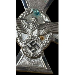 Seltenes Reichspolizei-Dienstalterskreuz, 18 Dienstjahre.