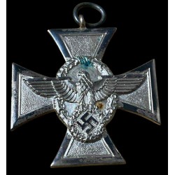 Rare Reich Police Seniority Cross, 18 years of long service