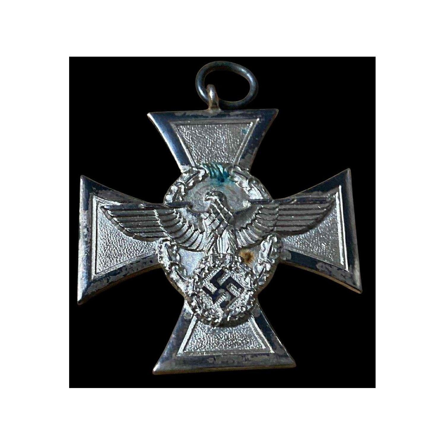 Rare Reich Police Seniority Cross, 18 years of long service