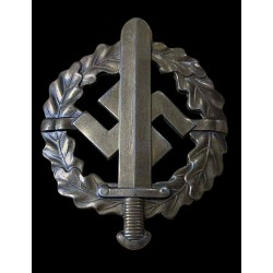 Sturmabteilung [SA] sports badge in bronzed iron, 3rd type (1939