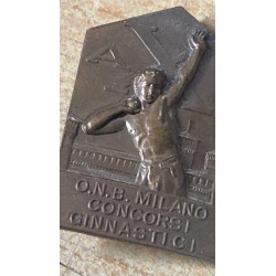 ONB Opera Nazionale Balilla Milano Sportabzeichen Turnwettbewerbe Jahr X° EF