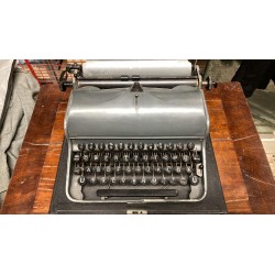 German typewriter from the Second World War with a special key for the SS