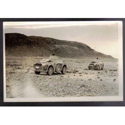 Istituto LUCE Foto eines ANSALDO-Panzerwagens in Tunesien, 1943.