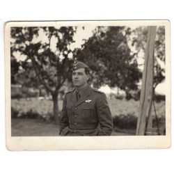 Erinnerungsfoto aus dem Spanischen Bürgerkrieg, Pilot der italienischen Legionärsflieger