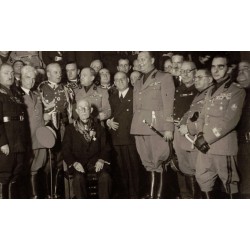 Agency photo of a meeting of former Garibaldi soldiers and war volunteers