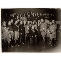 Agenturfoto eines Treffens ehemaliger Garibaldi-Soldaten und Kriegsfreiwilliger,