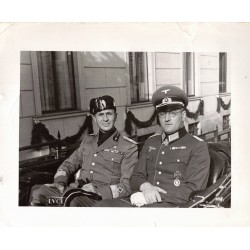 Foto Istituto LUCE visita del Duce in Germania