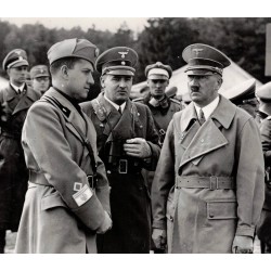 Photo LUCE Institute Gian Galeazzo Ciano und Adolf Hitler, Besuch des Duce in Deutschland 1937