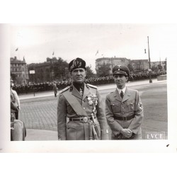 Istituto LUCE Photo: General of the Fascist Militia with Minister Joseph Goebbels, 1937
