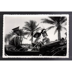 Foto Italo Balbo con Umberto II e consorte in Libia