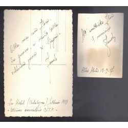 Pair of photos of a Volunteer soldier of the African and Spanish War