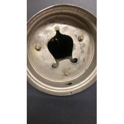 Rare! Clock in the shape of the fasces with a photo of Duce Benito Mussolini