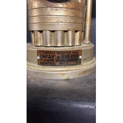 Rare! Clock in the shape of the fasces with a photo of Duce Benito Mussolini