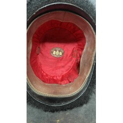 Stunning Officer's hat of the 7th Lancers of Milan, Umberto I period, 1893/1900