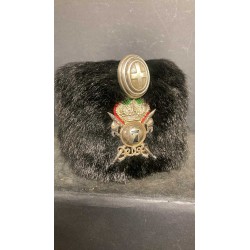 Stunning Officer's hat of the 7th Lancers of Milan, Umberto I period, 1893/1900