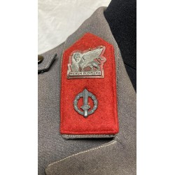 Interessante Feldbluse M40/44 für einen Leutnant des Infanterieregiments San Marco aus der Zeit der Italienischen Sozialrepublik