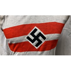 Hitler Youth sports T-shirt for boys, the girls' shirt had the HJ diamond on the chest, done differently.
