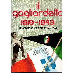 An important original pennant from the GUF Fascist University Groups of Turin