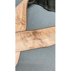 Collar protector for Third Reich German Army uniform, with blood traces