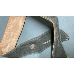 Collar protector for Third Reich German Army uniform, with blood traces