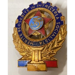 Medaglia giubilare per meriti speciali, la competizione socialista, la Romania nel 1970