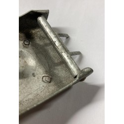 Aluminiumschnalle für die Polizeifeuerwehr, Weimarer Republik, zweiteiliges Modell