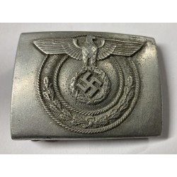 SA-Werftmannschaft-Aluminiumschnalle mit der Aufschrift RZM M4/22 "C.T.Dicke"