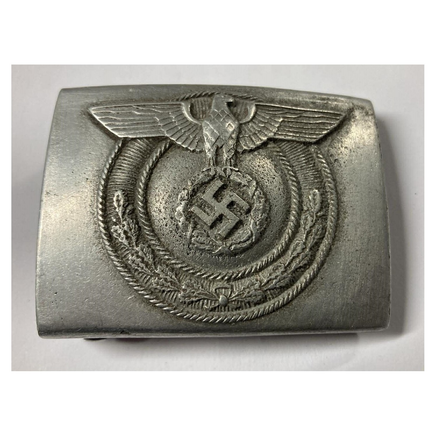 SA Werhmannschaft aluminum buckle marked RZM M4/22 "C.T.Dicke"