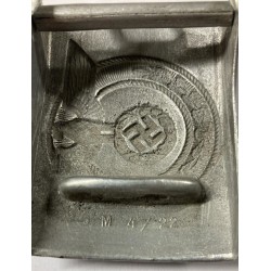 SA Werhmannschaft aluminum buckle marked RZM M4/22 "C.T.Dicke"