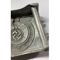 Fibbia in alluminio SA Werhmannschaft marcata M4/22 "C.T.Dicke"