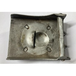 Original, used condition, police belt buckle from the Rhineland after 1945