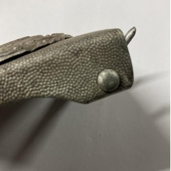 Original, used condition, police belt buckle from the Rhineland after 1945