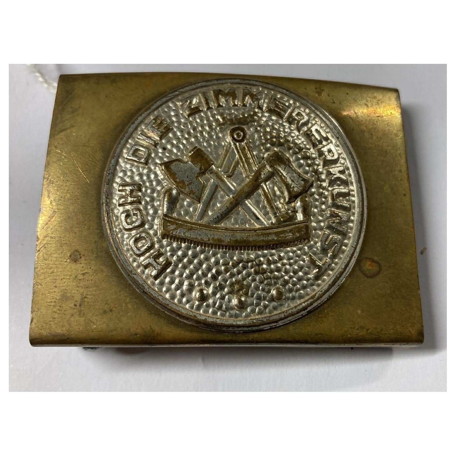 Germany, 1930/1940. Belt buckle. High carpentry.