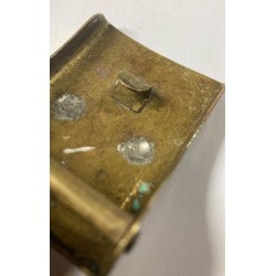 Fibbia tedesca modello imperiale 1895 Prussia in due pezzi