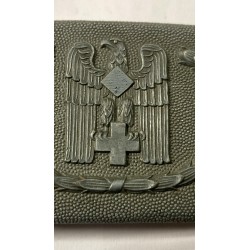 Gürtelschnalle für einen Soldaten des nationalsozialistischen deutschen Roten Kreuzes nach dem Krieg.