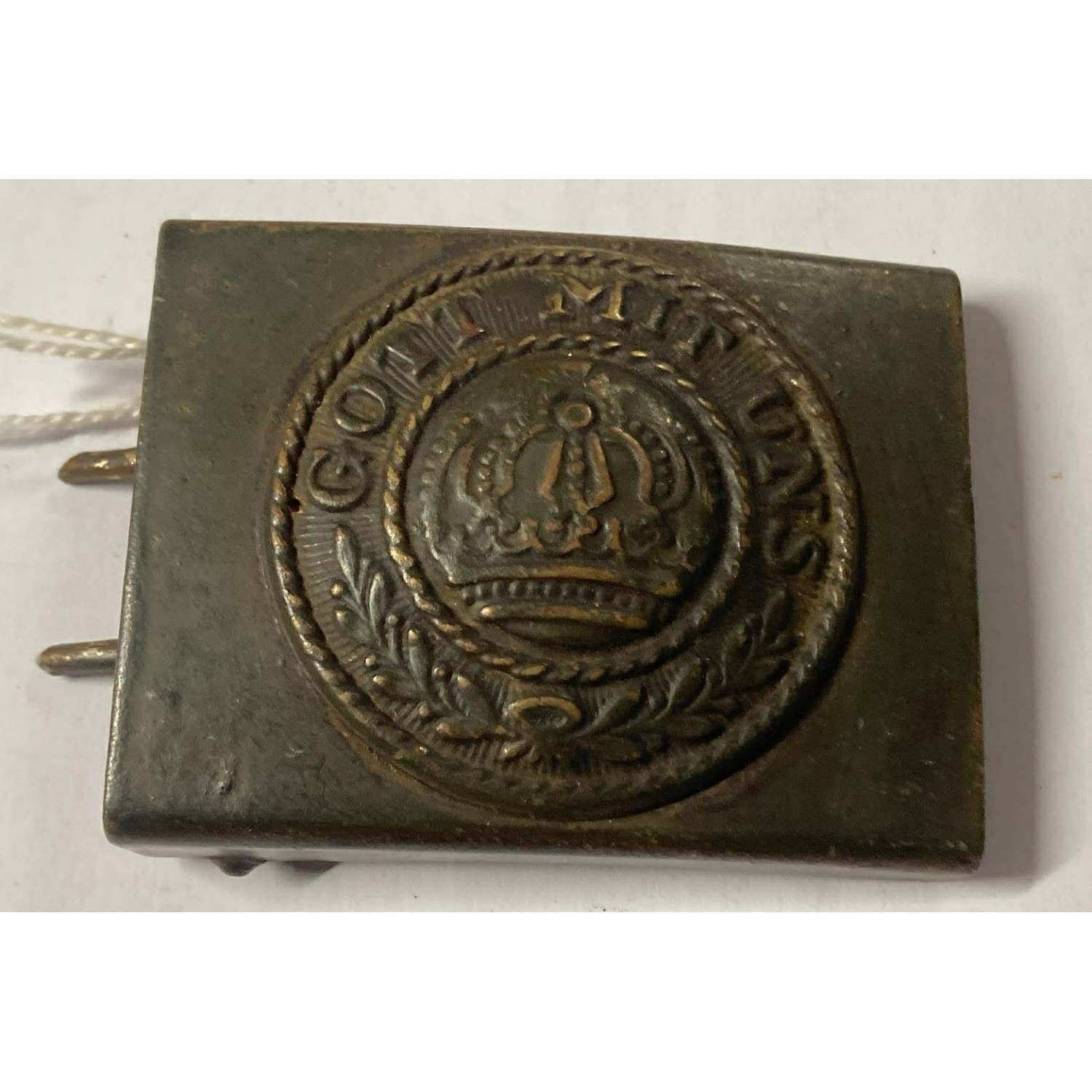 Prussian WWI Imperial German Brass Buckle