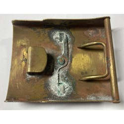 COPY Austrian buckle WWI, two-piece brass model