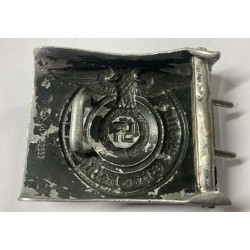 Kopie einer Waffen-SS-Aluminiumschnalle aus den 60er Jahren