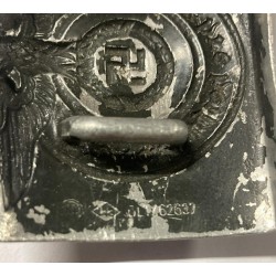 COPY Waffen SS aluminum buckle copy from the 60s