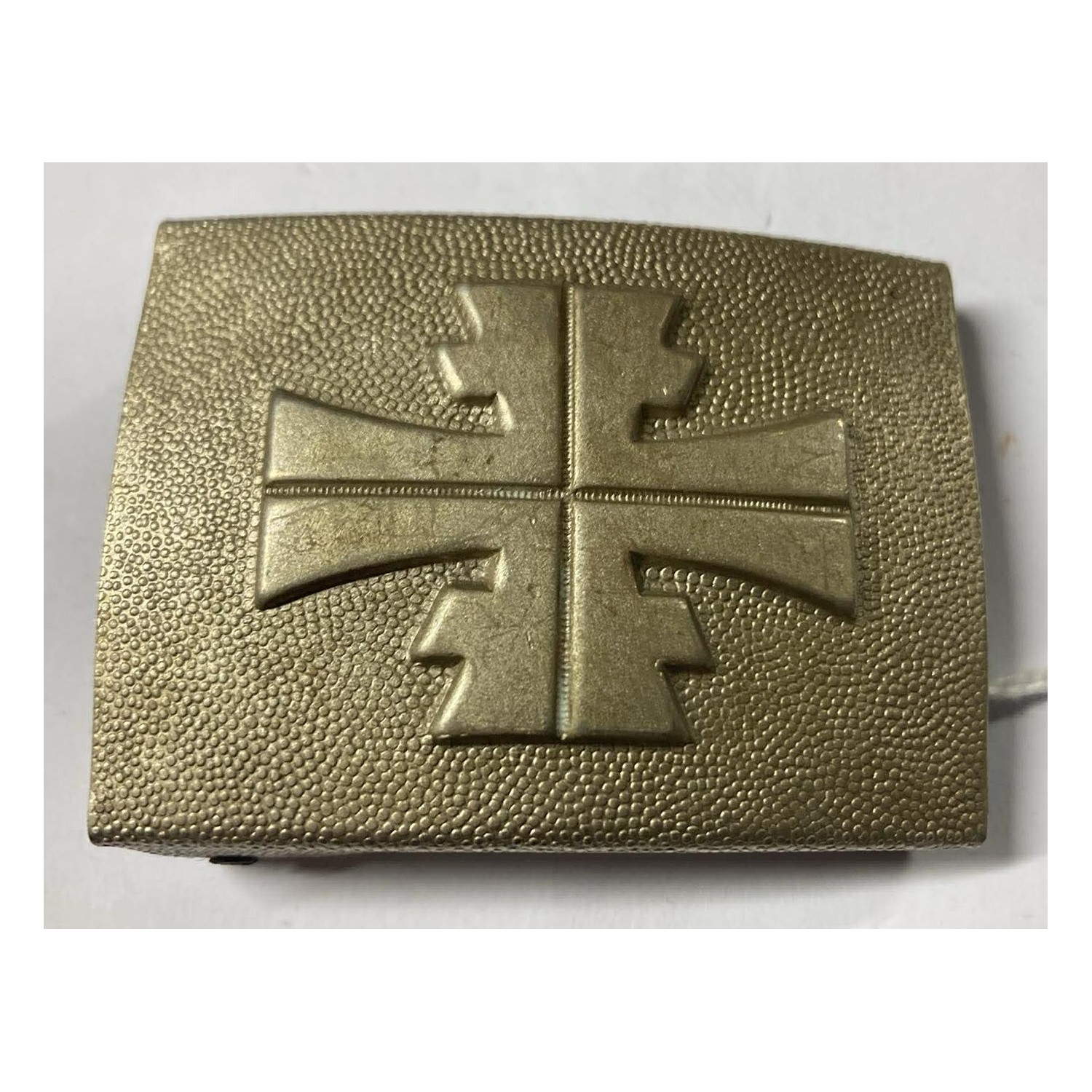 Belt buckle of the Deutsche Turnerschaft, made of nickel silver