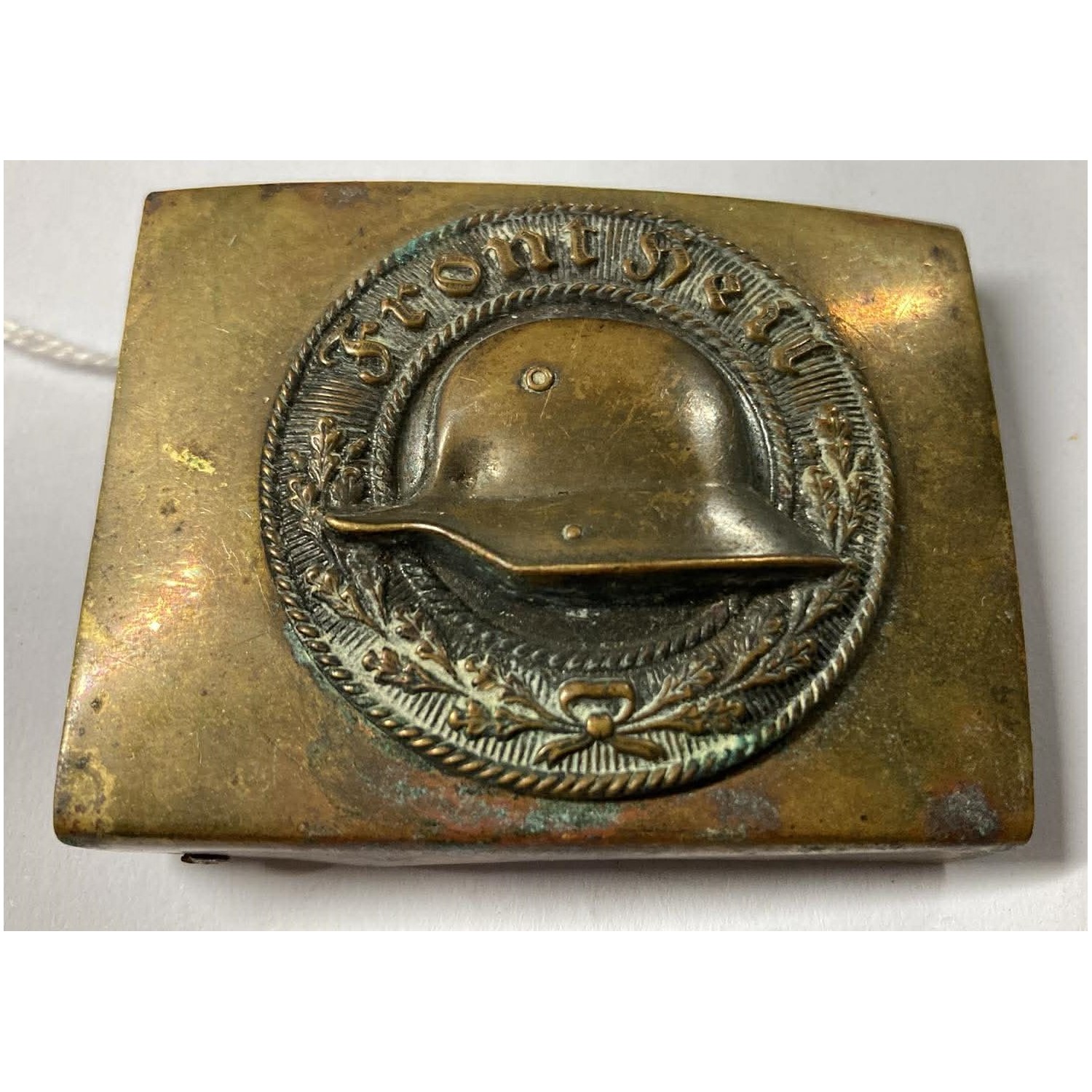 Fibbia FRONT HEIL  Organizzazione Nazionalista Elmi d Acciaio 1923/1933